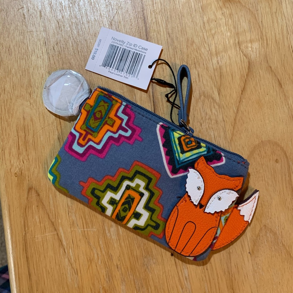 NWT Vera Bradley ZIP ID wallet